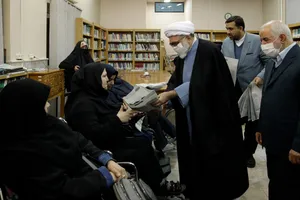 مهمانی یلدایی پدر با فرزندان امام رضایی شهید فیاض بخش