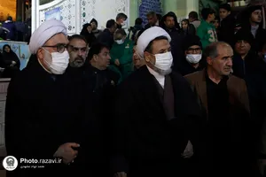حضور تولیت آستان قدس رضوی در گلزار شهدای کرمان