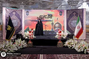 سوگواری زنان محله نوغان در سالروز شهادت امام هشتم علیه&zwnj;السلام