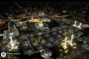 مراسم احیاء شب بیست و یکم ماه رمضان در حرم مطهر رضوی - 2