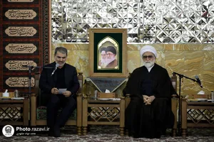 دیدار اعضای مجمع نمایندگان خراسان رضوی با تولیت آستان قدس رضوی