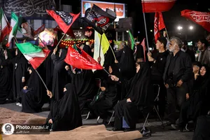 مراسم عزاداری شهادت حضرت زهرا سلام&zwnj;الله علیها در موکب جوانان رضوی
