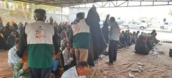 مراسم معنوی روضه‌های خانگی در جیرفت برگزار شد