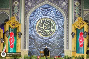 مراسم احیا شب بیست و یکم ماه مبارک رمضان در حرم مطهر رضوی - 1
