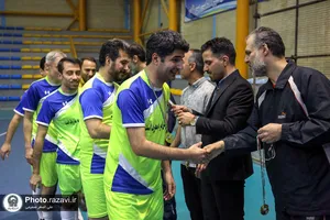 فینال مسابقات والیبال و فوتسال کارکنان آستان قدس رضوی