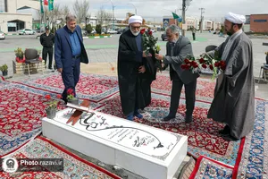 بازدید تولیت آستان قدس رضوی از خدمت&zwnj;رسانی به زائران در زائرشهر رضوی