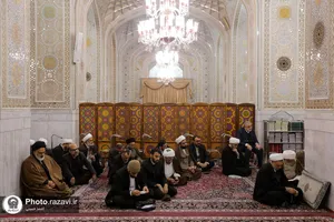 تشرف مهمانان کنگره بین&zwnj;المللی امناءالرسل به حرم مطهر رضوی