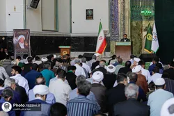 مراسم بزرگداشت فقیه و عالم برجسته، حضرت آیت الله اسحاق فیاض، درحرم مطهررضوی