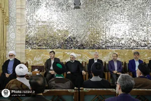 نکوداشت مقام معلم در حرم مطهر رضوی