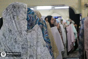 اعتکاف دانش&zwnj;آموزان دختر مدارس امام رضا(علیه&zwnj;السلام)