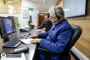 حضور رئیس بنیاد پژوهش&zwnj;های اسلامی آستان قدس رضوی در سامانه 138