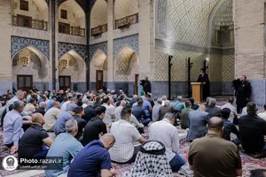 تشرف موکب داران سامرا به حرم مطهر رضوی