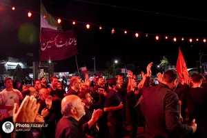 موکب جوانان رضوی در میدان دکتر شریعتی

