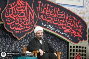 عزاداری شب شهادت حضرت زهرا سلام الله علیها در حرم مطهر رضوی