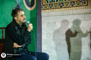 مراسم عزاداری ناشنوایان در حرم مطهر رضوی