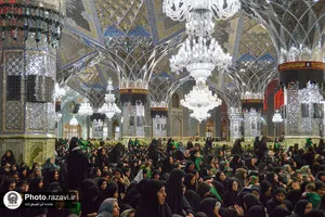 همایش "شیرخوارگان حسینی" در حرم مطهر رضوی-1