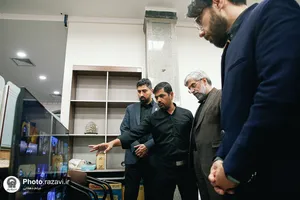 حضور مدیر عالی حرم مطهر رضوی در تحریریه آستان نیوز