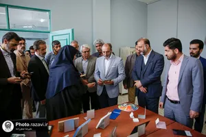 افتتاح خط رنگ صنایع شیمیایی تیوان ثامن
