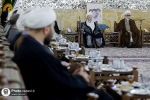 دیدار اساتید مدرسه تابستانی دارالعلم با تولیت آستان قدس رضوی