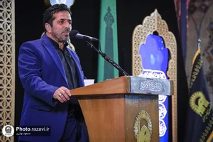 عزاداری سنتی شب هشتم محرم در &laquo;حسینیه حرم&raquo;