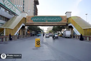 تبلیغات محیطی طرح های دهه کرامت در سطح شهر مشهد