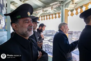 آیین صلا در حرم مطهر رضوی