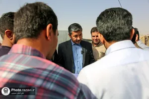 بازدید فرماندار و مدیران اجرایی شهر مشهد از روند خدمت&zwnj;رسانی آستان قدس رضوی در روستای هندل آباد