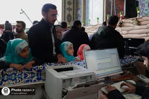 حضور کودکان در ویژه برنامه لبنان در پناه امام رئوف