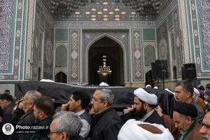 تشییع پیکر حجت&zwnj;الاسلام والمسلمین محمدباقر واعظی نژاد