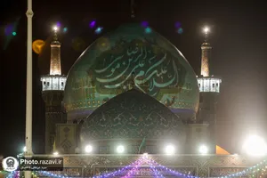 آیین خطبه&zwnj;خوانی شب میلاد امام رضا(علیه&zwnj;السلام) در حرم مطهر رضوی - 2