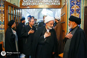 مجلس ترحیم حجت الاسلام والمسلمین سید جعفر طباطبایی در دانشگاه علوم اسلامی رضوی
