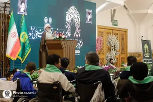 تشرف کاروان توان&zwnj;یابان زیارت اولی&zwnj; سراسر کشور به حرم مطهر رضوی