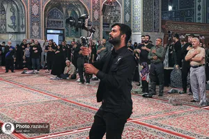 پشت&zwnj;صحنه برگزاری مراسم عزاداری سنتی &laquo;حسینیه حرم&raquo;