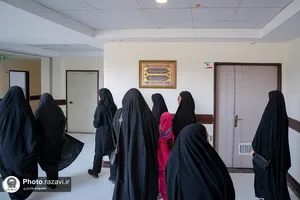 بازدید بانوان پرستار مشهدی از خوابگاه &laquo;سرای نجمه خاتون سلام&zwnj;الله علیها&raquo;
