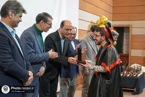 آیین تجلیل از فارغ التحصیلان دبیرستان امام رضا علیه&zwnj;السلام
