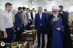 دیدار رتبه&zwnj;های برتر کنکور، نخبگان و مدال&zwnj;آوران المپیادهای علمی با تولیت آستان قدس رضوی
