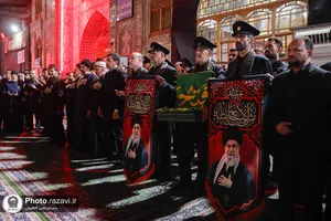 تشرف کاروان خدام حرم امام رضا علیه&zwnj;السلام به حرم امامین کاظمین
