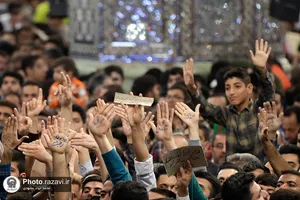 سخنرانی نوروزی رهبر معظم انقلاب در حرم مطهر رضوی