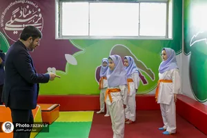 مراسم آغاز سال تحصیلی مدارس امام رضا علیه&zwnj;السلام
