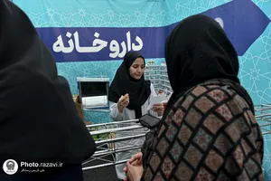 بازدید خبرنگاران از مواکب آستان قدس رضوی