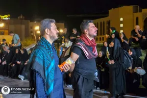 موکب آستان قدس رضوی در نجف اشرف