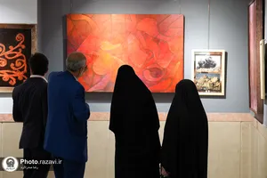 نمایشگاه نقاشی&zwnj;خط &laquo;غزه در خون&raquo;