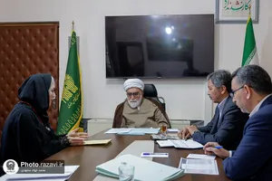  دیدار مردمی تولیت آستان قدس رضوی 