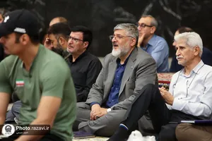 حضور کاروان پارالمپیک ۲۰۲۴ پاریس در حرم مطهر رضوی