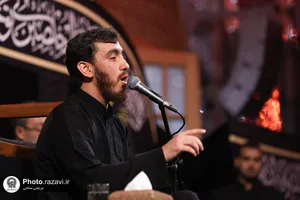 روضه&zwnj;خوانی مهدی رسولی در حرم مطهر رضوی