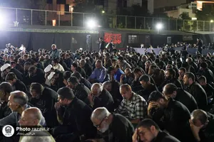 مجلس عزای سیدالشهدا در موسسه جوانان آستان قدس رضوی