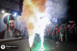 برگزاری جشن میلاد حضرت زینب سلام&zwnj;الله علیها در موکب جوانان رضوی