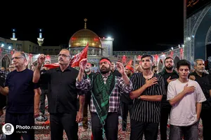 عزاداری سنتی دهه آخر صفر در &laquo;حسینیه حرم&raquo;-1