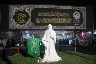 موکب «دارالکرامه» امام رضا علیه‌السلام در باغ‌اردوگاه خاتون