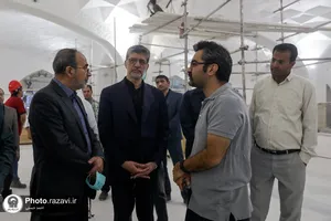 بازدید قائم&zwnj;مقام تولیت آستان قدس رضوی از پروژه زیرسطحی امام حسین علیه&zwnj;السلام
